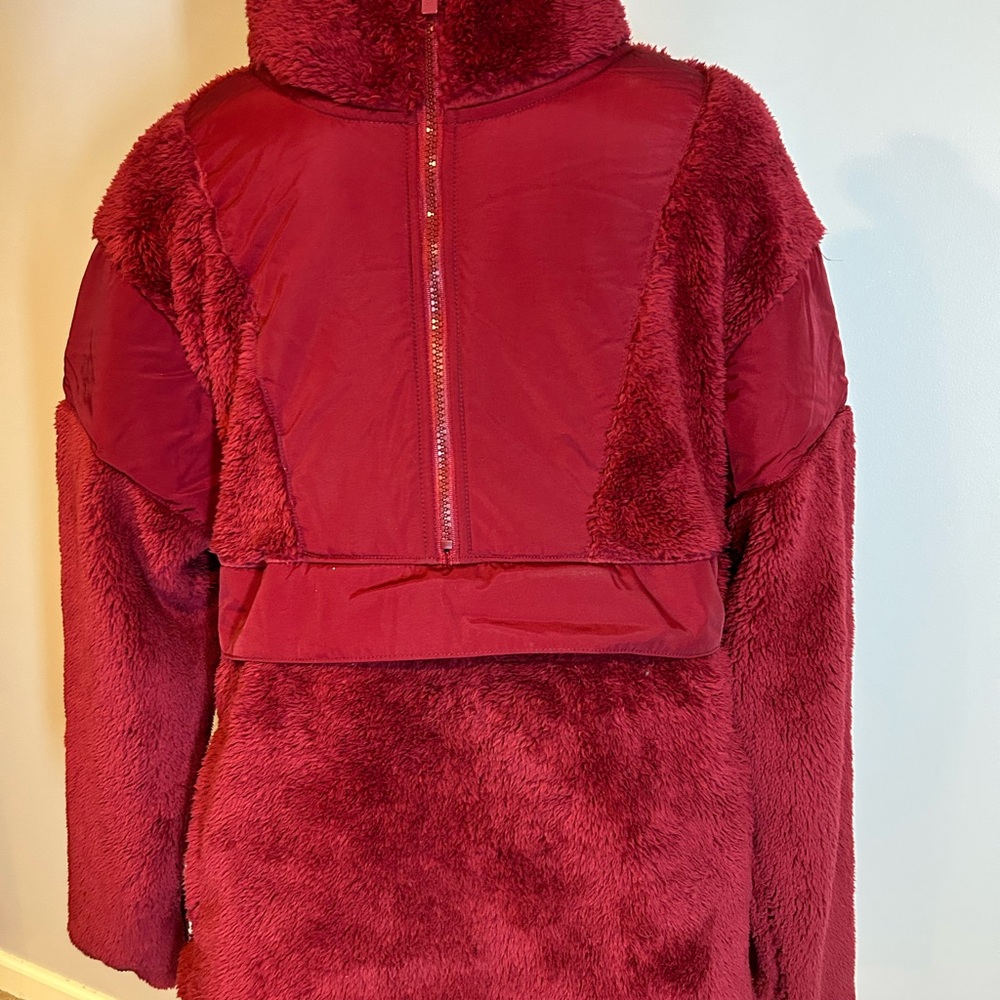 PINK/VS Red Fuzzy Jacket